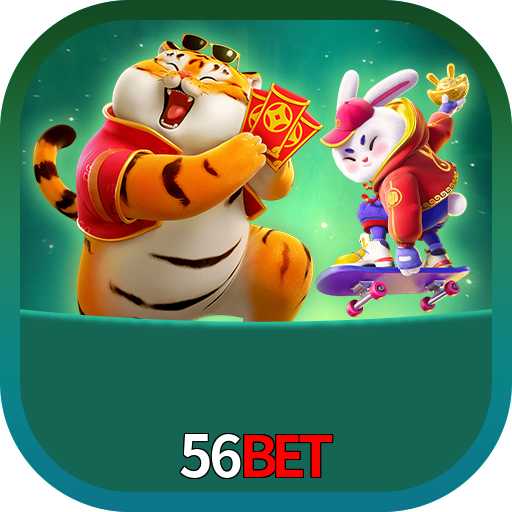 Imagem promocional da 56Bet mostrando a plataforma e suas vantagens
